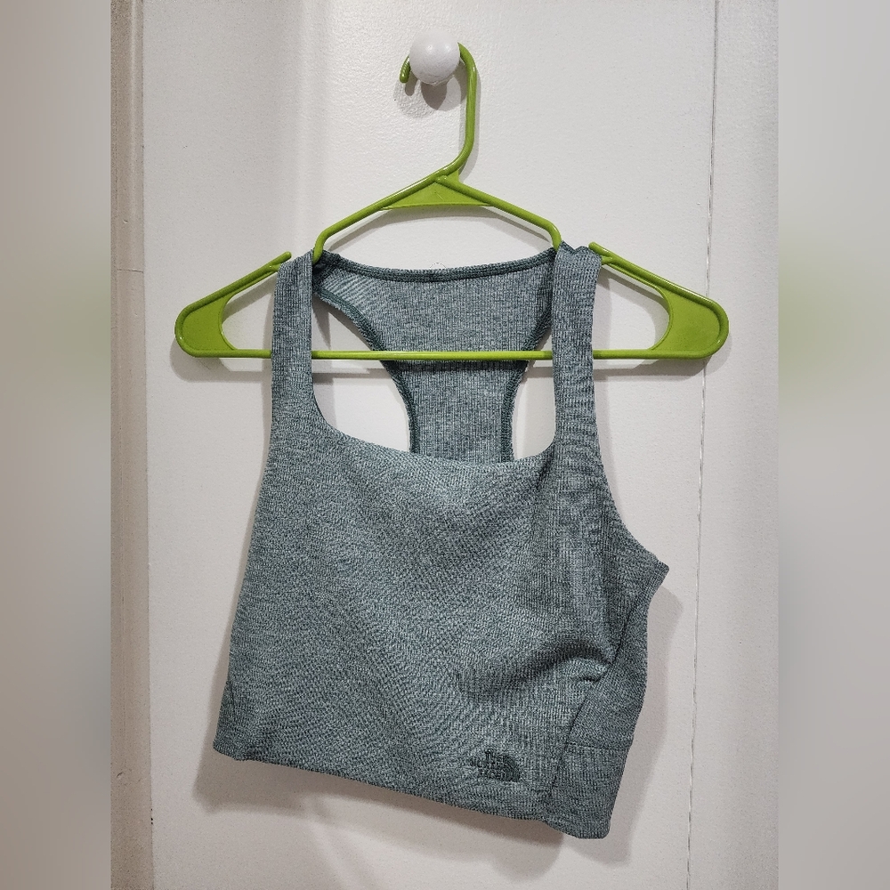 North Face cropped top